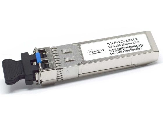 購入 Sfp 1.25 G 1310nm 10km ギガビットイーサネット用光ファイバートランシーバーモジュール online manufacture