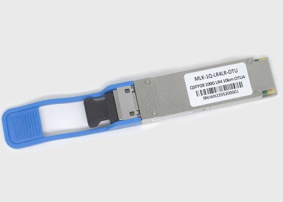 良い値段 OTU ダブルレート 10km 100G LR4 QSFP28 通信用トランシーバーモジュール オンライン