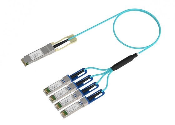 良い値段 100G AOC アクティブ オプティカルケーブル QSFP 低電力消費 RoHS-6 適合 オンライン