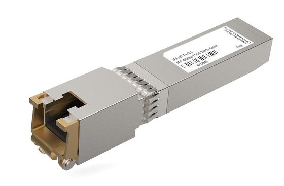 良い値段 10G BASE-T SFP銅トランシーバーモジュール 10ギガビットイーサネット用 30m オンライン