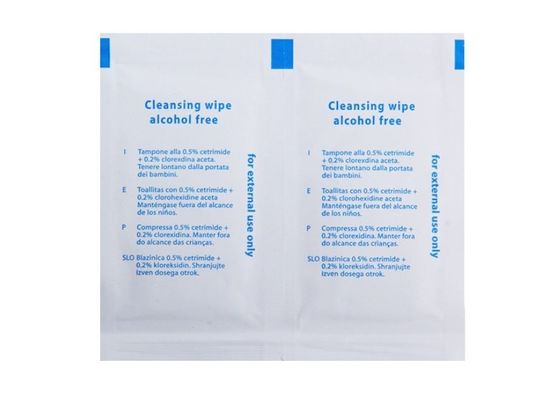 Good price Evaporates Quickly Pre Moistened Alcohol Wipes For Fiber Optic Strands online