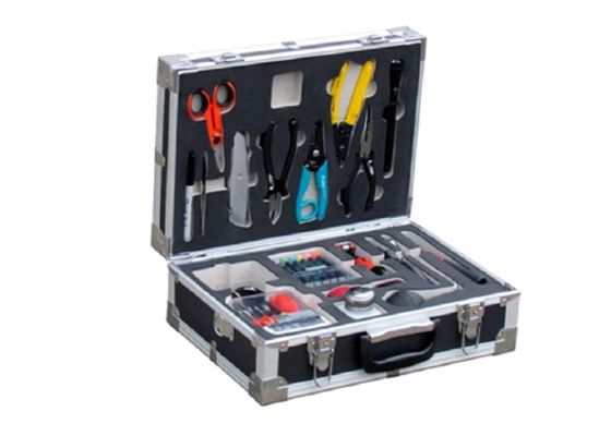 Good price Compact Field Fiber Fusion Splicing Tool Kit / Optical Fiber Testing Tools online